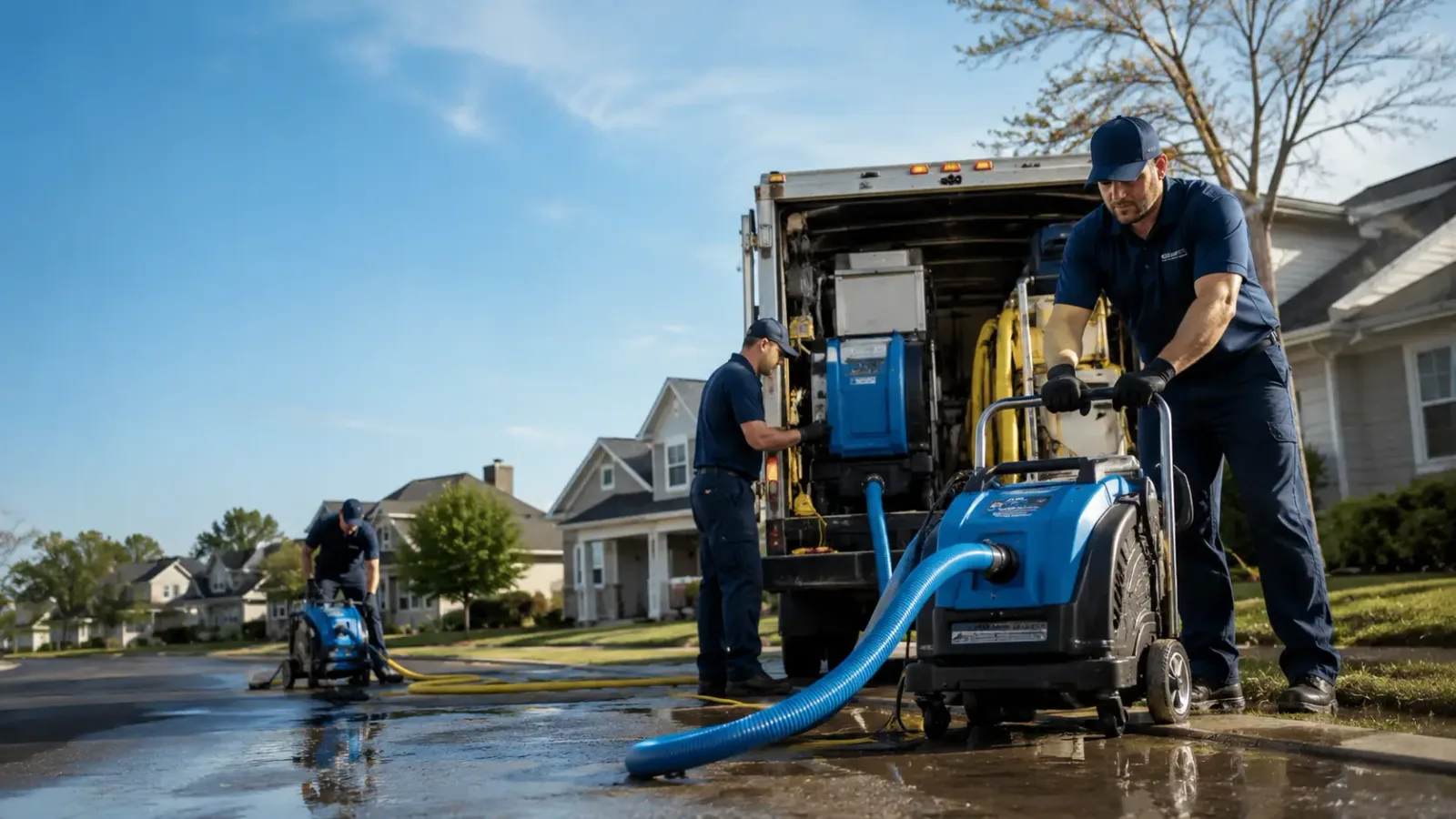 Flood Damage Cleanup in Lafferty, OH